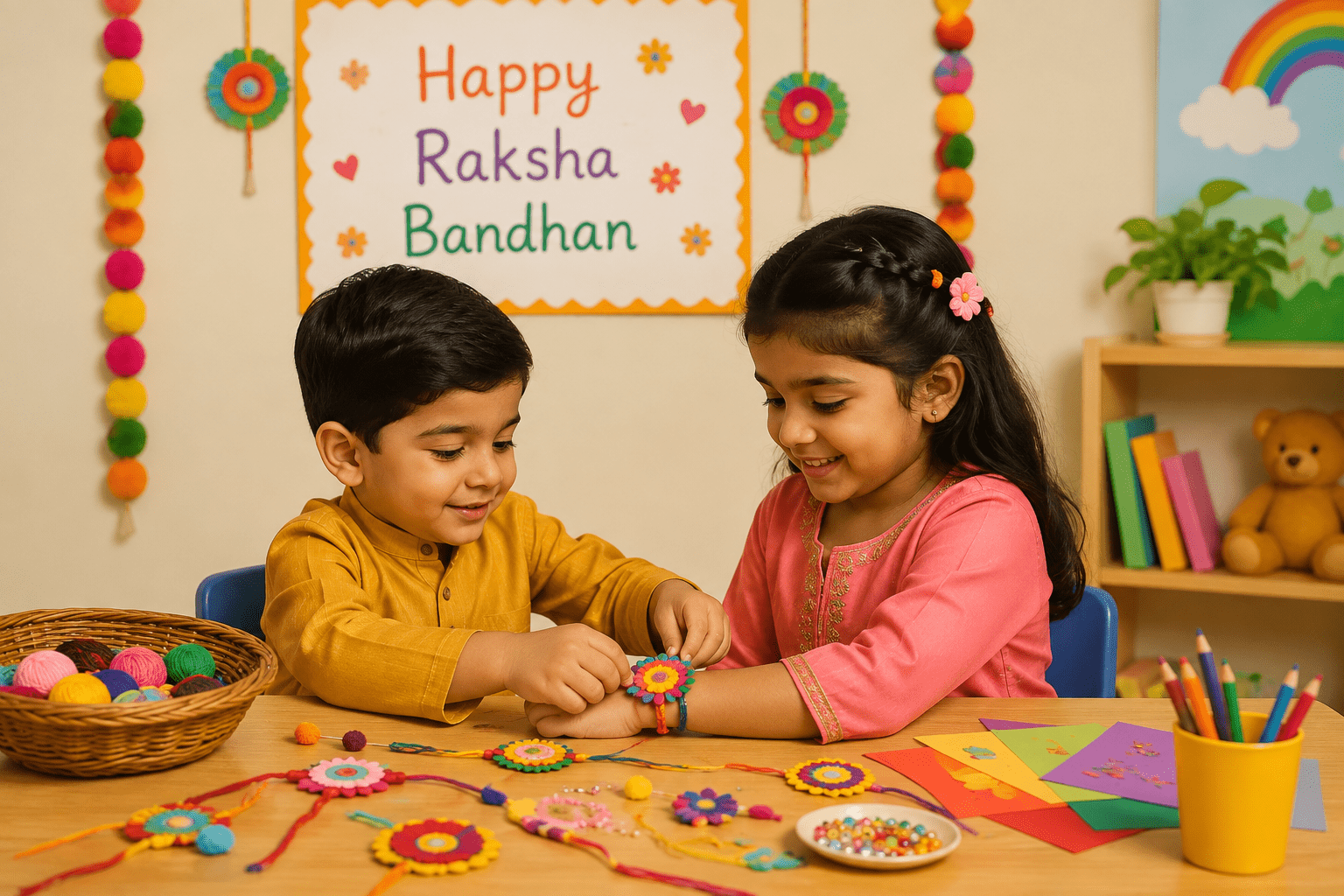 10 Easy Raksha Bandhan Activities for Preschool Kids